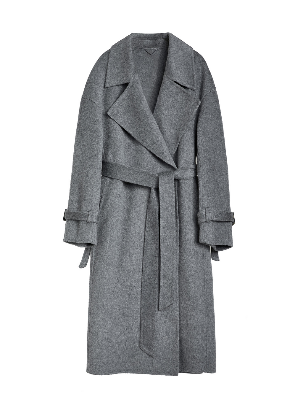 A stylish, high-end women’s cashmere coat with two-sided design – perfect for autumn and winter.