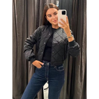 Autumn/Winter Collection: New, stylish and casual cotton jackets in short length, designed in the style of pilot jackets.