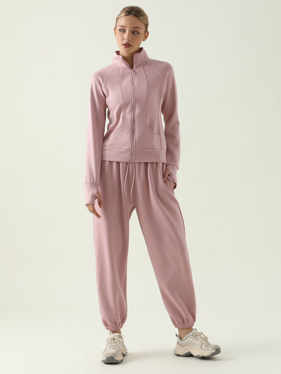 Women's Autumn/Winter Sports Pants - Soft and Airy, Tapered Leg Running Pants, Loose Fit, Casual, Wide Leg, Solid Color Fitness Pants