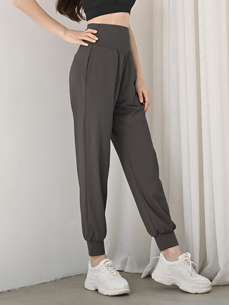 Professional thin high-waisted tapered running gym wear, fashionable and high-end quick-drying fitness apparel